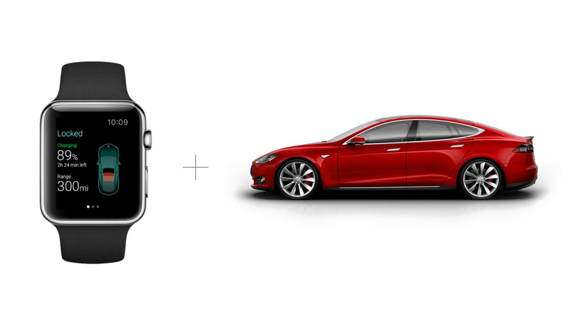 tesla apple watch tesla apple watch