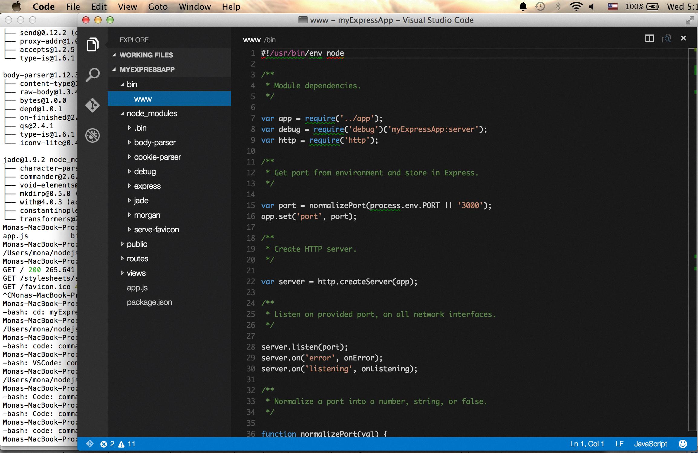 vscode macbook vscode macbook