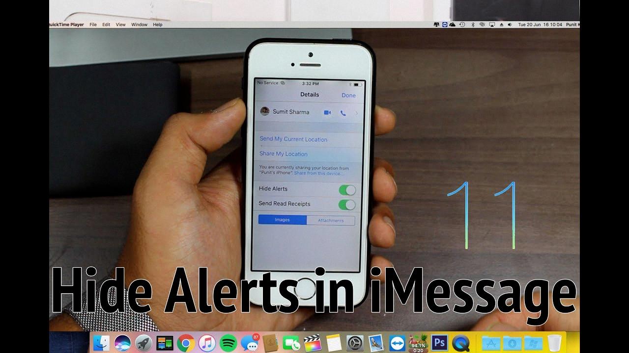 what does hide alerts mean what does hide alerts mean