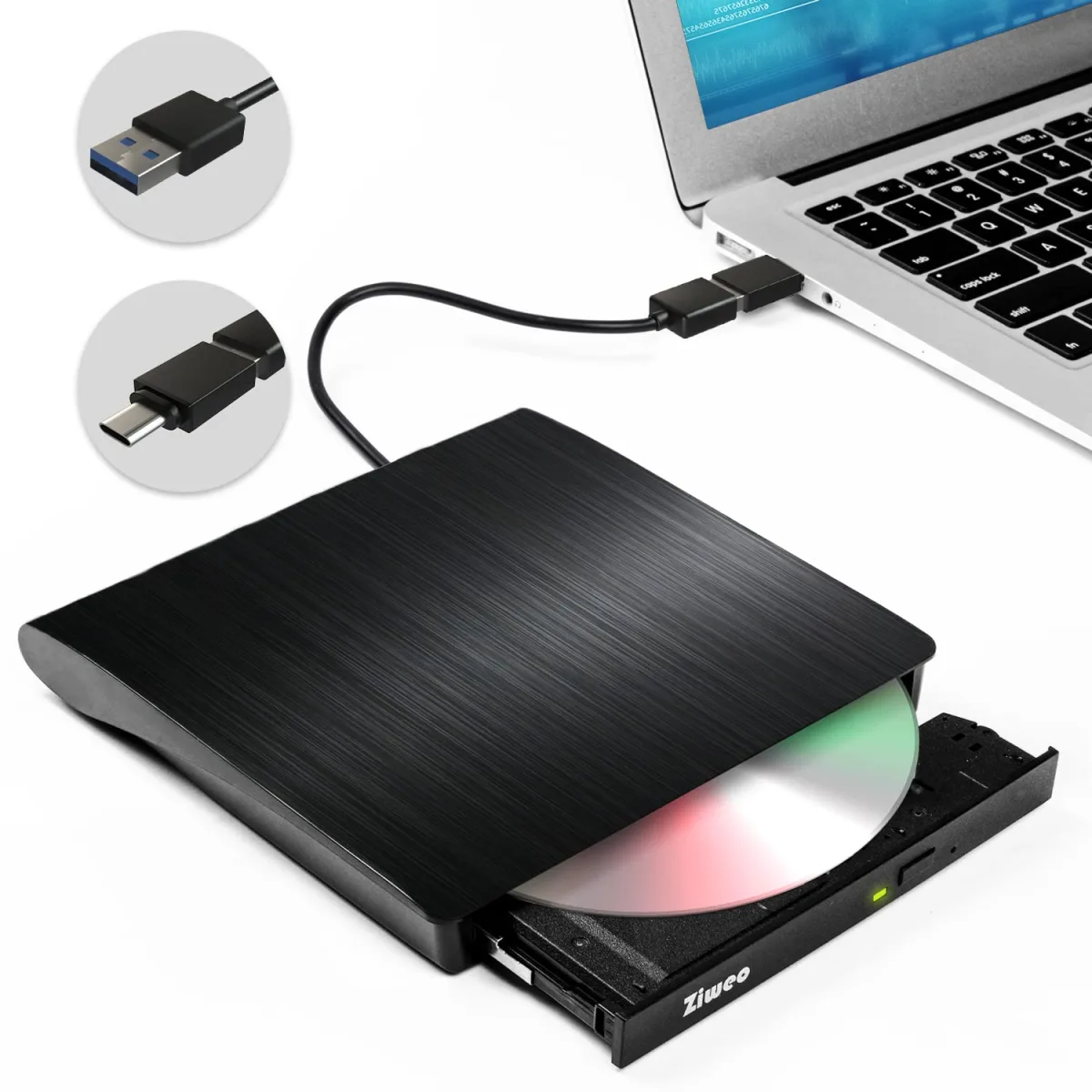 How to Connect CDs with an External Drive with Your iMac 2 How to Connect CDs with an External Drive with Your iMac 1