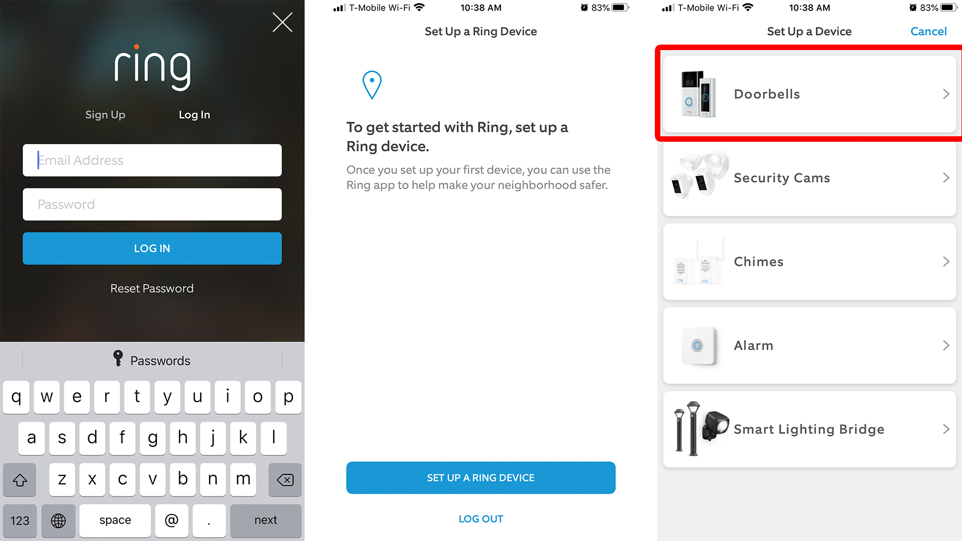 How to Connect and Use Ring on Your iPhone 2 How to Connect and Use Ring on Your iPhone 1