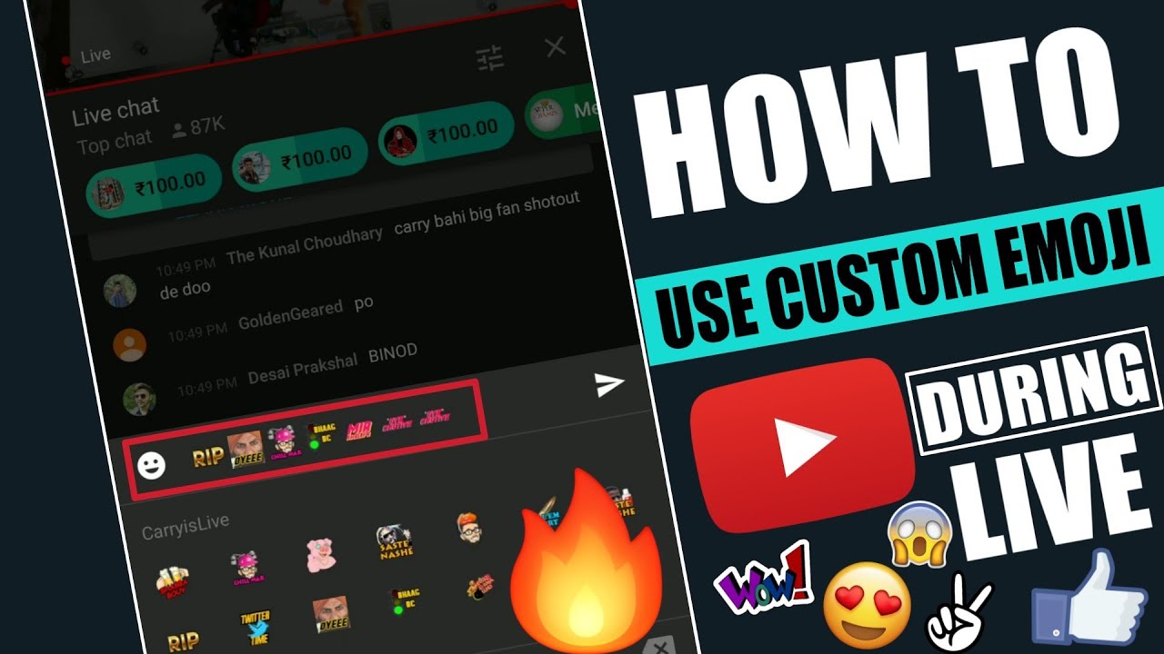 How to Use Custom Emojis on YouTube with BTTV 2 How to Use Custom Emojis on YouTube with BTTV 1