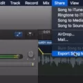 How to Export Music from Garageband with High-Quality Audio 4 How to Export Music from Garageband with High-Quality Audio 3