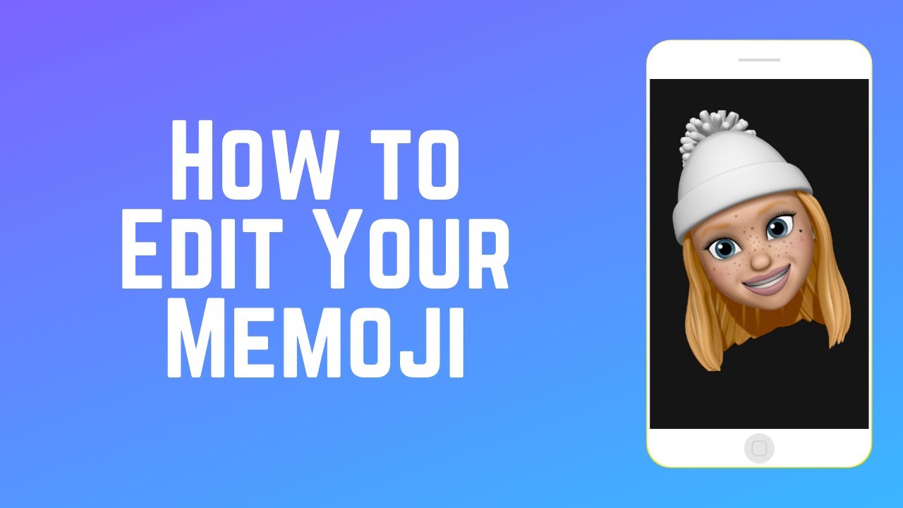 How to Edit Your Memoji on iPhone 2 How to Edit Your Memoji on iPhone 1