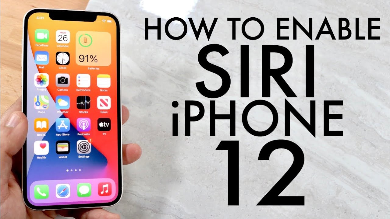 How to Start Using Siri On iPhone 12 2 How to Start Using Siri On iPhone 12 1