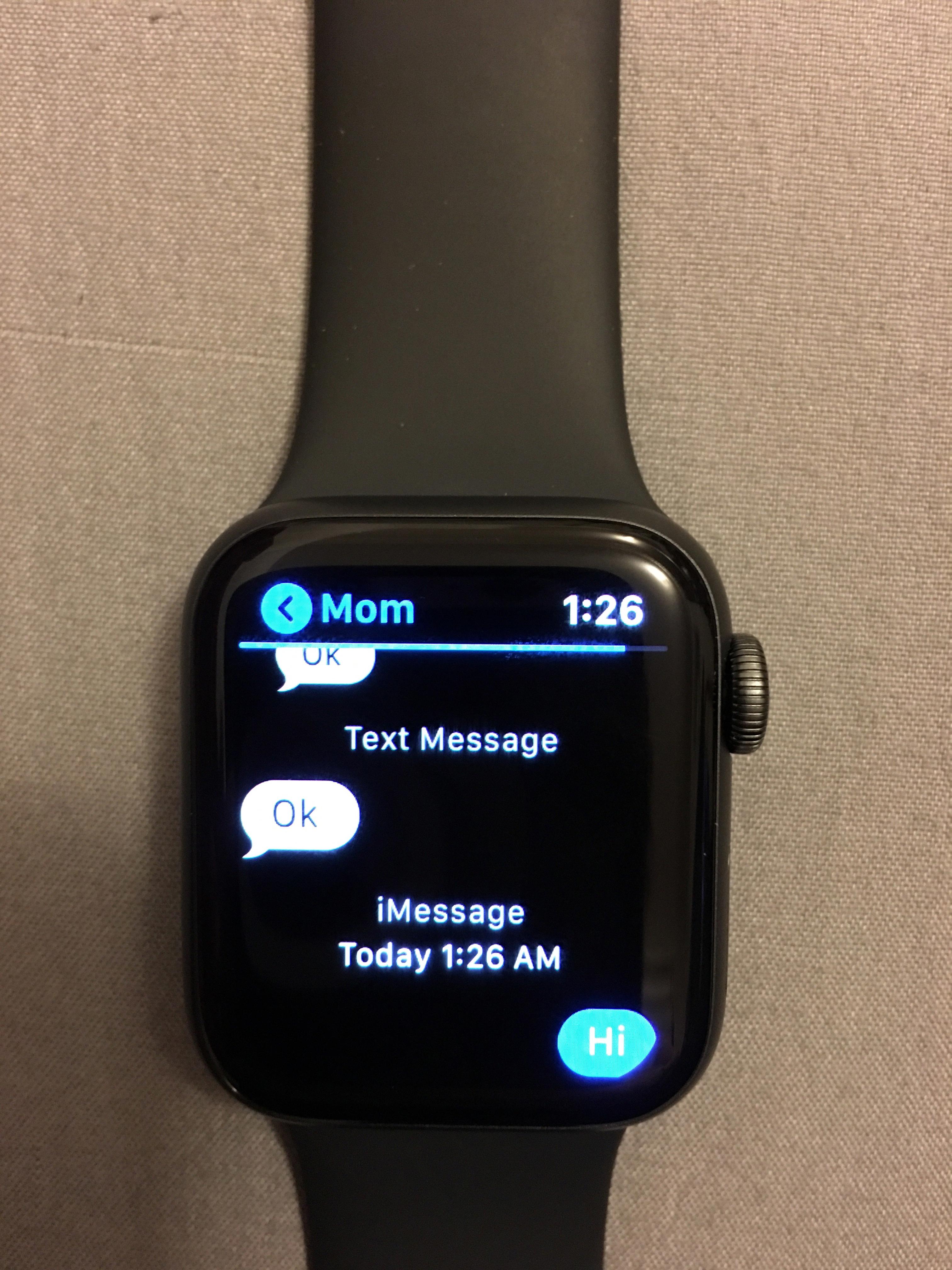 delete individual messages on apple watch delete individual messages on apple watch