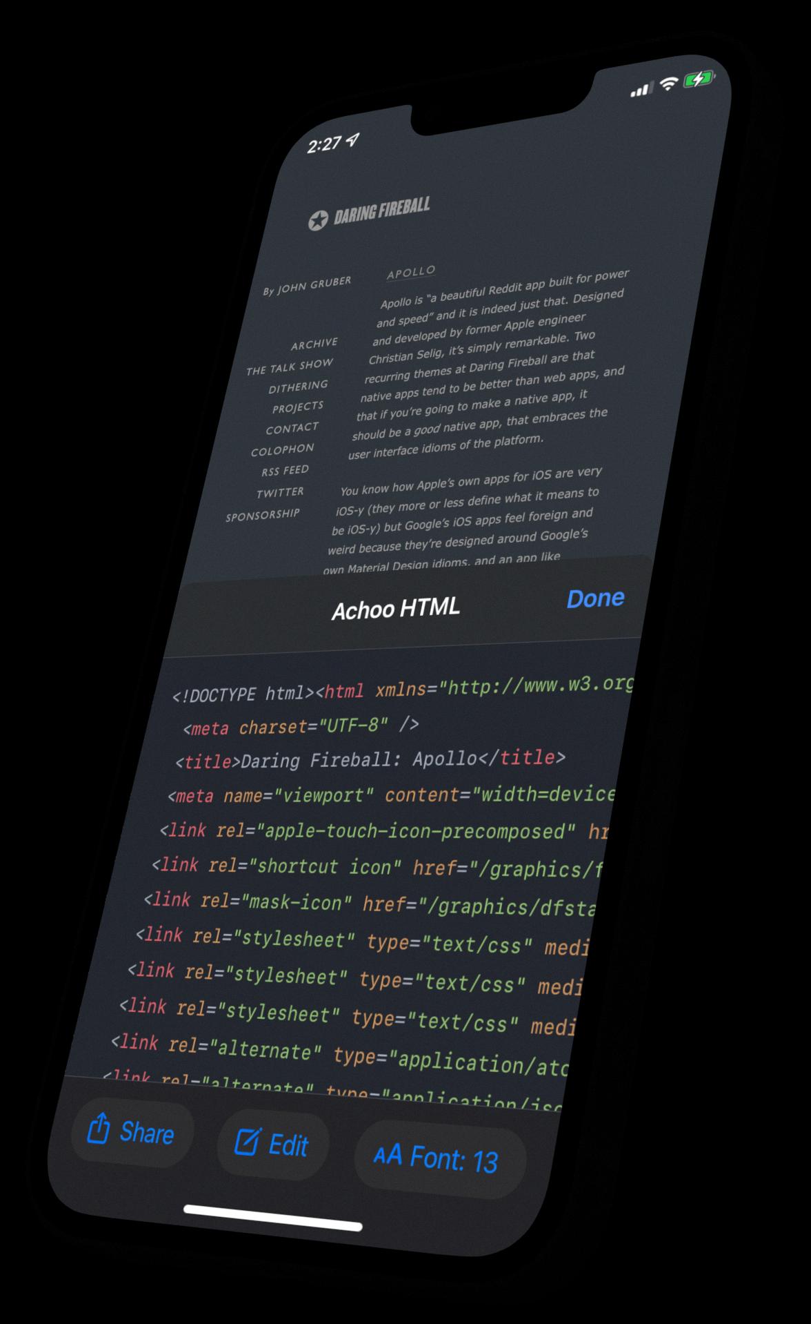 edit html iphone edit html iphone