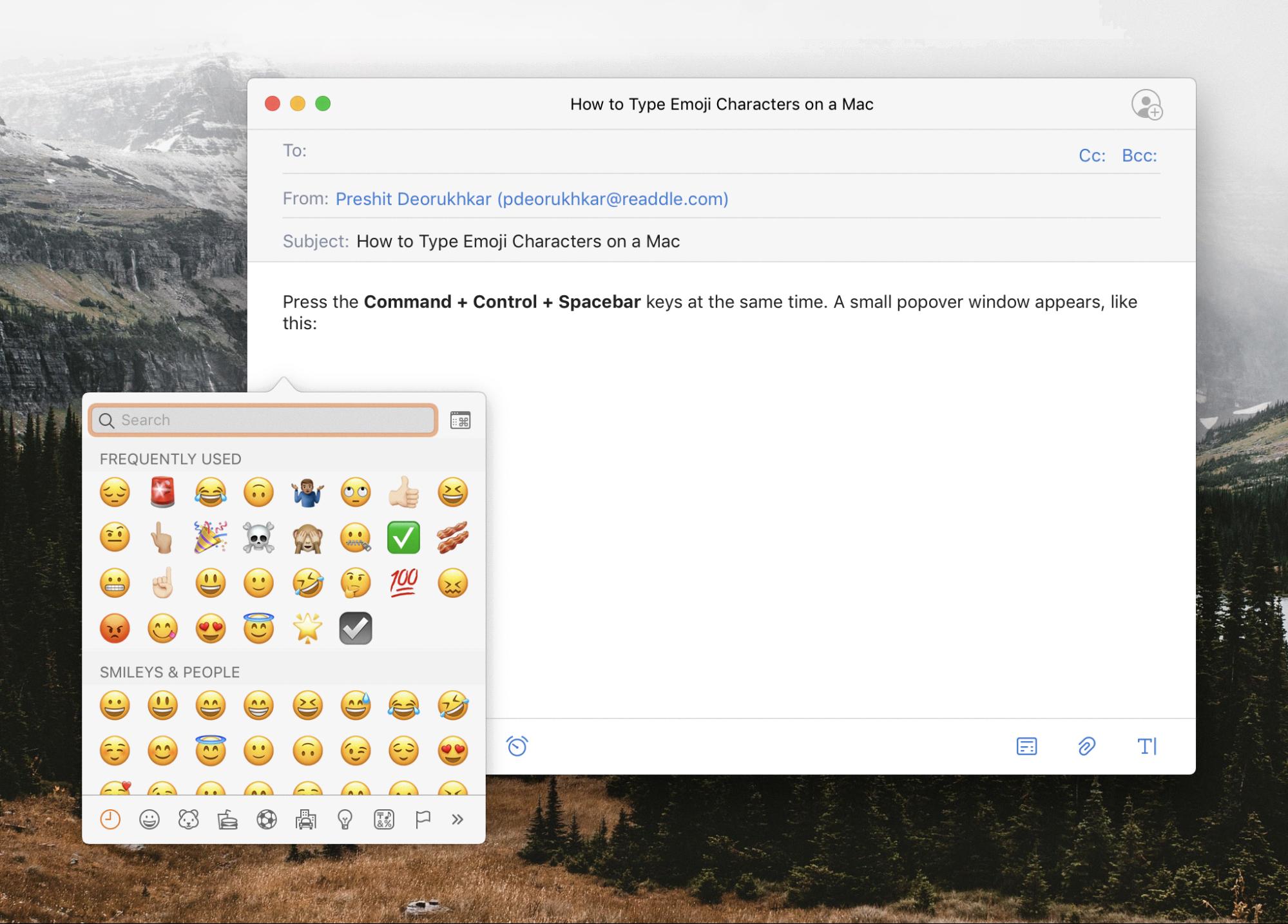 emojis on touch bar emojis on touch bar