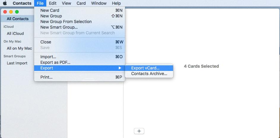 how do i get my contacts on my macbook how do i get my contacts on my macbook