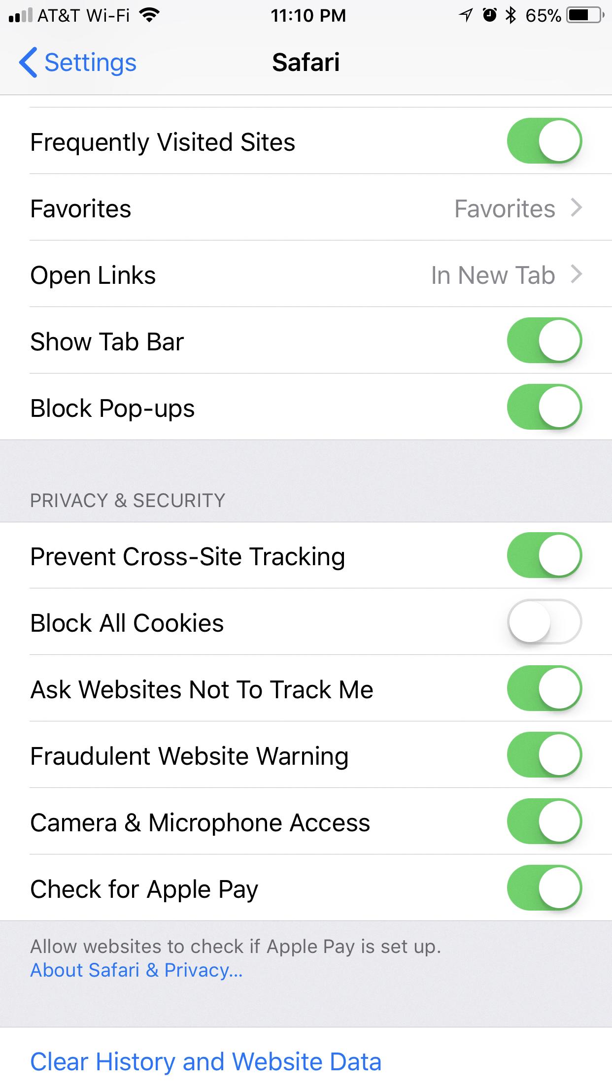 how to allow session cookies on ipad how to allow session cookies on ipad
