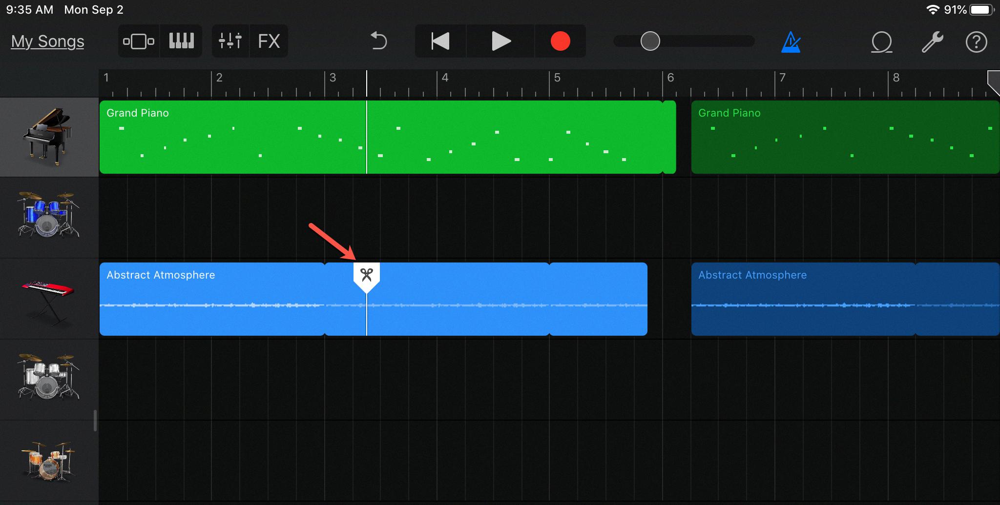 how to cut and paste in garageband how to cut and paste in garageband