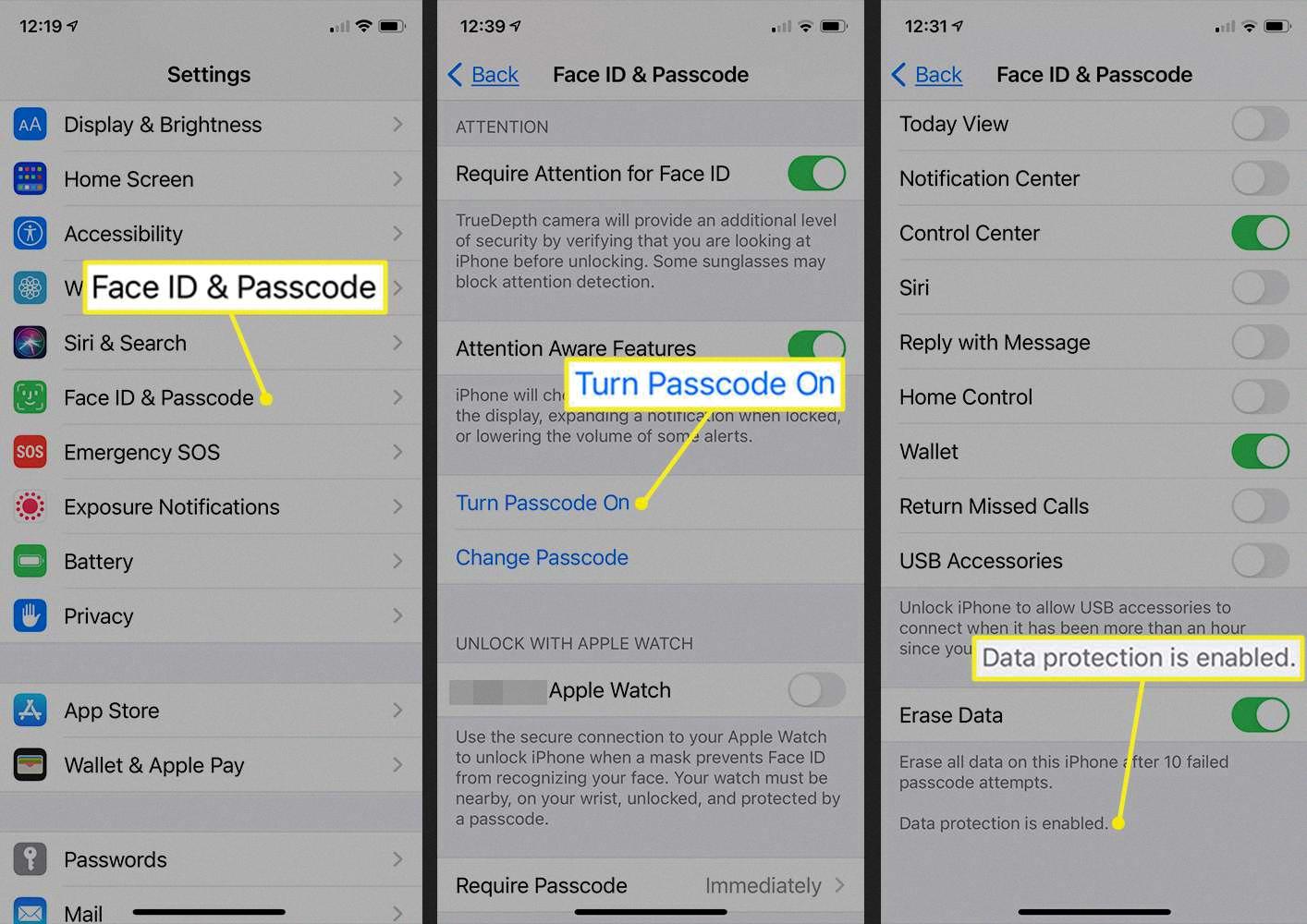 turn on encryption iphone turn on encryption iphone