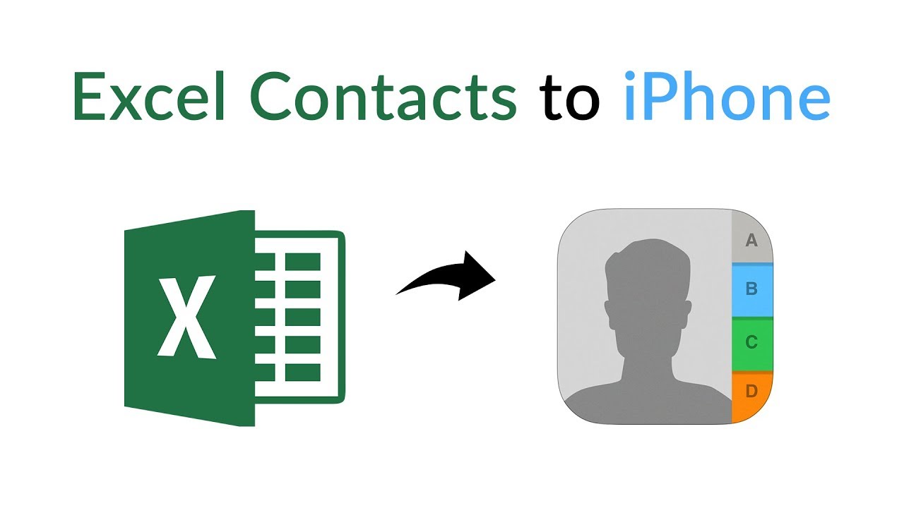 How To Add Contacts To Iphone From Excel 2 How To Add Contacts To Iphone From Excel 1