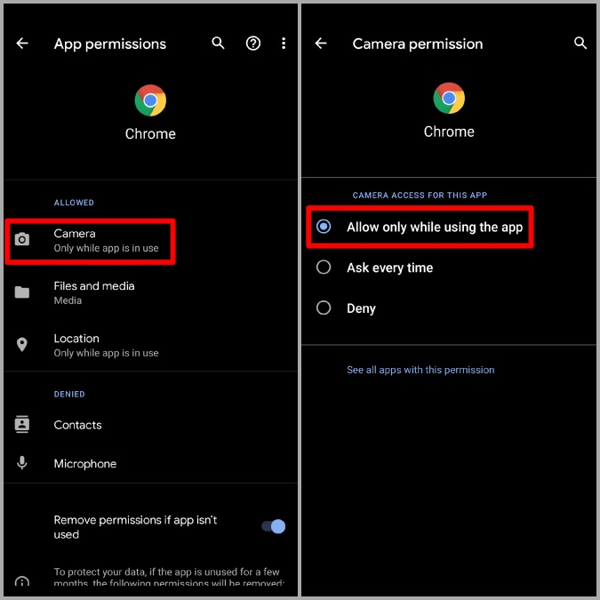 How To Allow Camera On Chrome iPhone 2 How To Allow Camera On Chrome iPhone 1