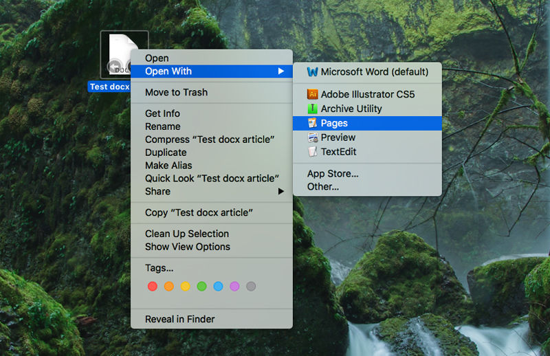 How To Open A DOCX File On Your Mac 2 How To Open A DOCX File On Your Mac 1