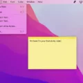 How To Add Sticky Notes On Your Macbook Pro 16 How To Add Sticky Notes On Your Macbook Pro 15