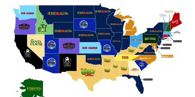 Unwrapping America's Favorite Christmas Movies By State 2 Unwrapping America's Favorite Christmas Movies By State 1