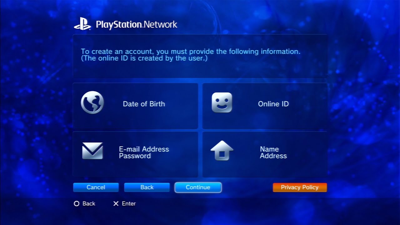 How To Create PlayStation Account 2 How To Create PlayStation Account 1