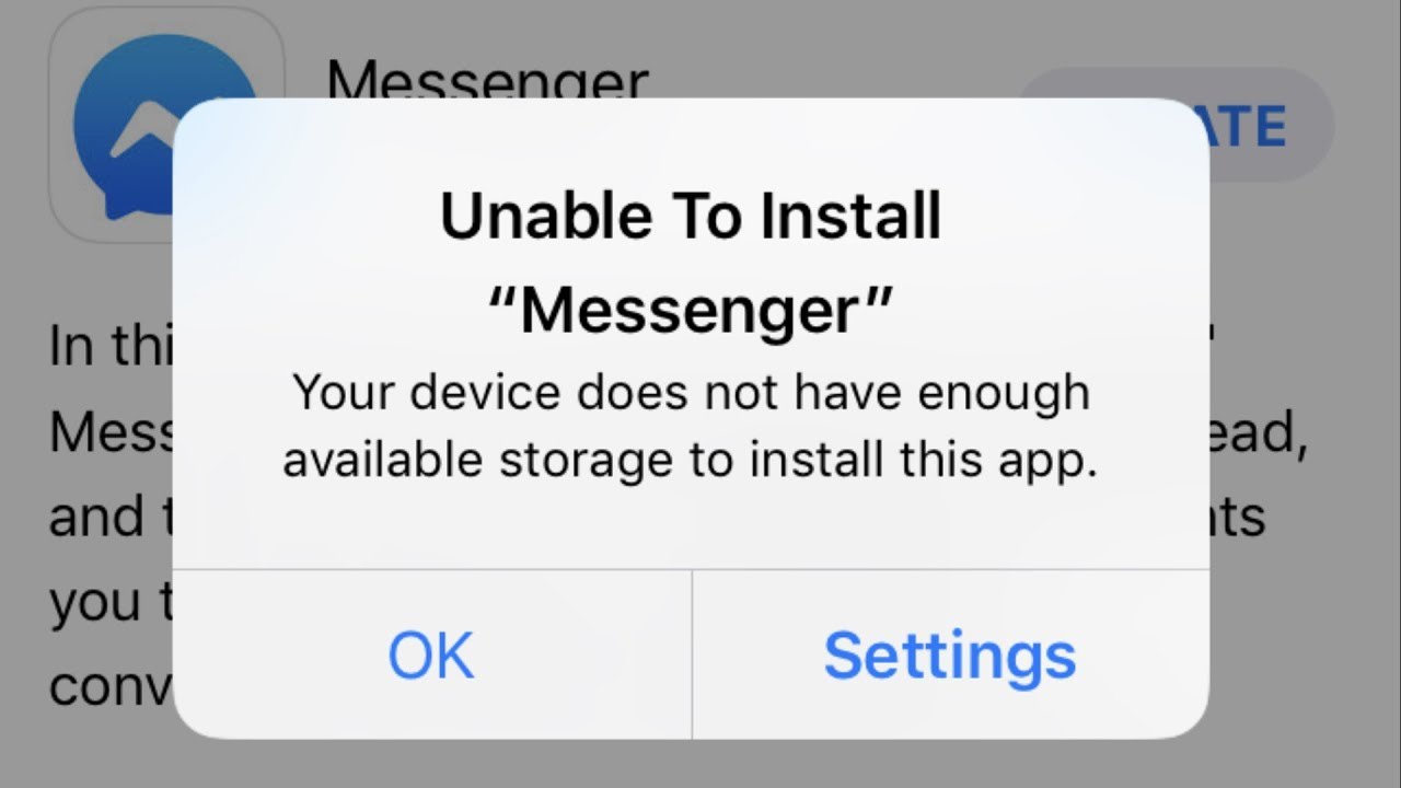 Troubleshooting Tips for Fixing 'Can't Download Messenger on iPhone' 2 Troubleshooting Tips for Fixing 'Can't Download Messenger on iPhone' 1