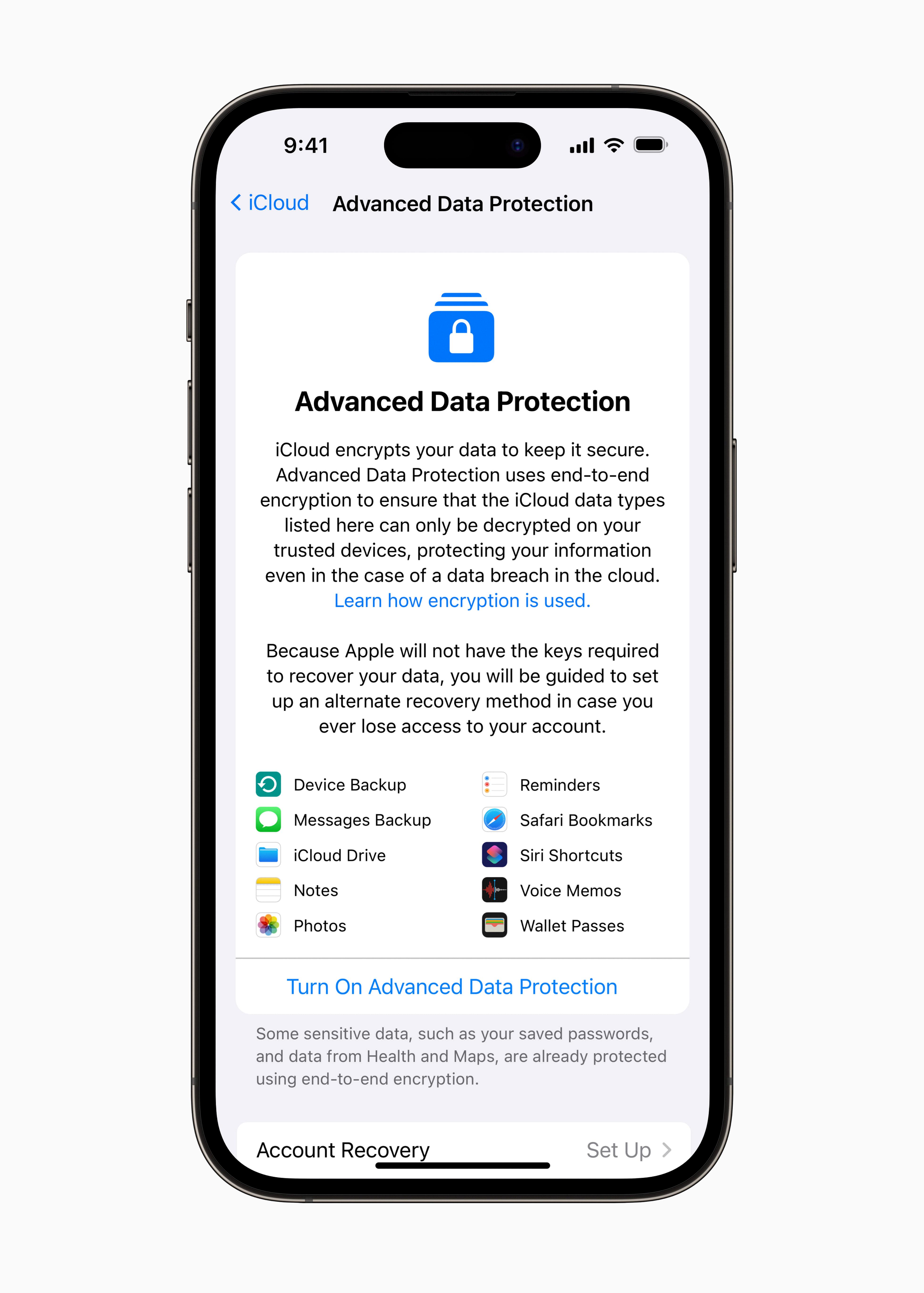 How To Turn On End To End Encryption On Your iPhone 16 How To Turn On End To End Encryption On Your iPhone 15