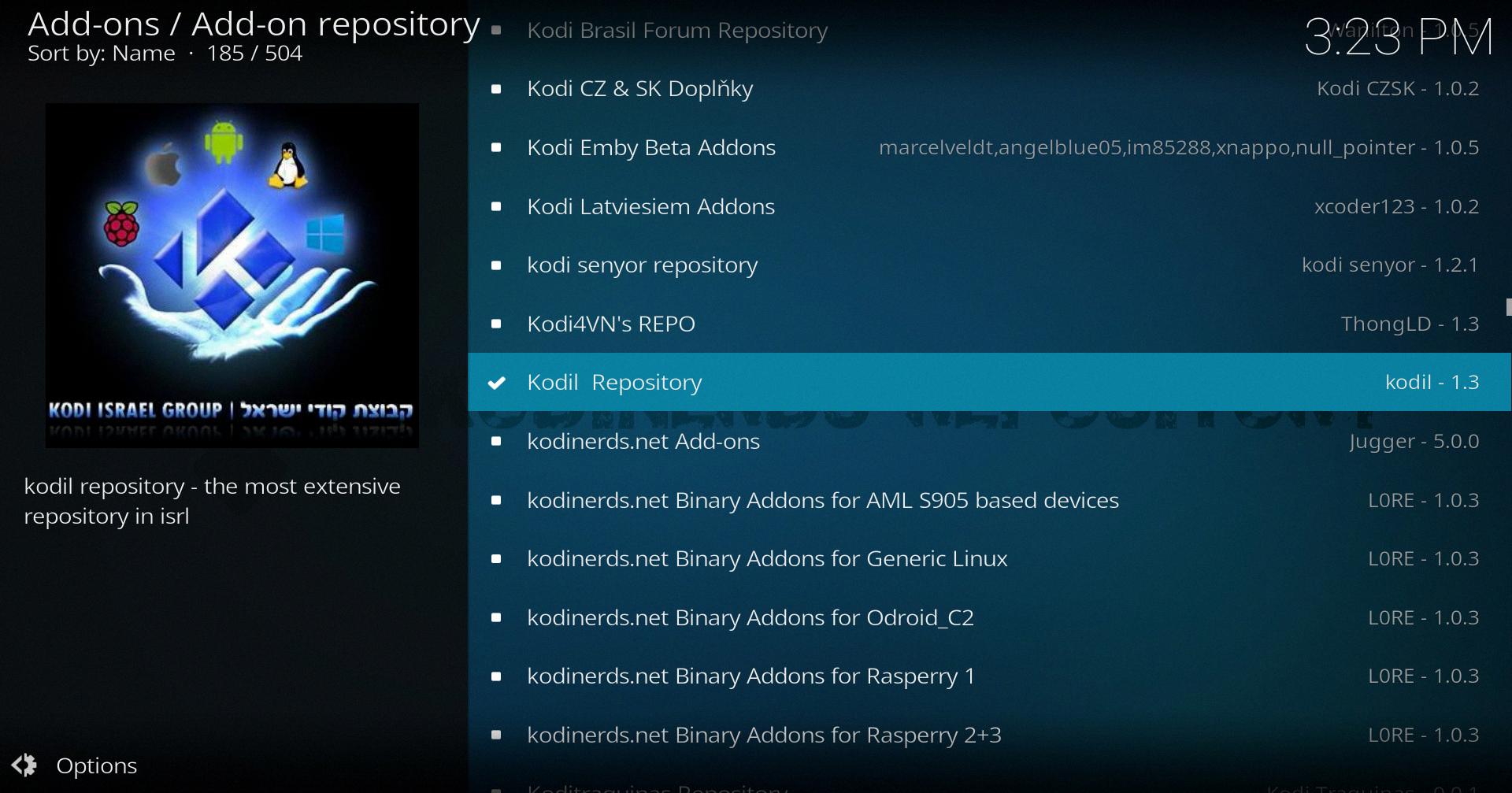 kodi adding repository kodi adding repository
