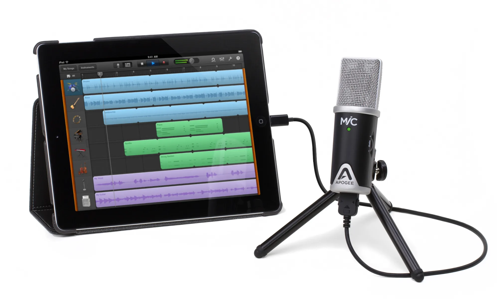 How to Choose the Best Microphone for GarageBand on iPad? 2 How to Choose the Best Microphone for GarageBand on iPad? 1