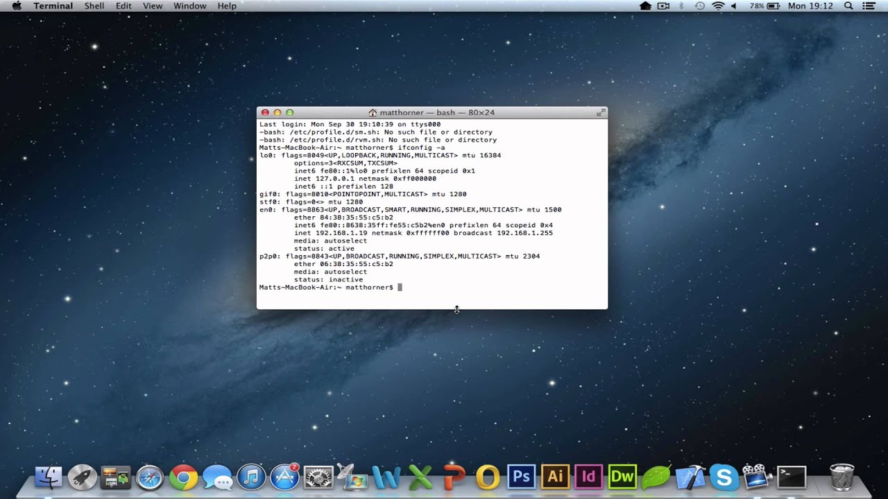 How to Find Your Mac's IP Address Instantly with IPConfig? 2 How to Find Your Mac's IP Address Instantly with IPConfig? 1