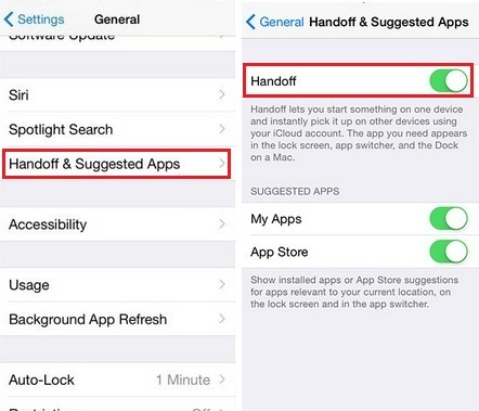 How to Turn Off Handoff on Your iPhone? 2 How to Turn Off Handoff on Your iPhone? 1