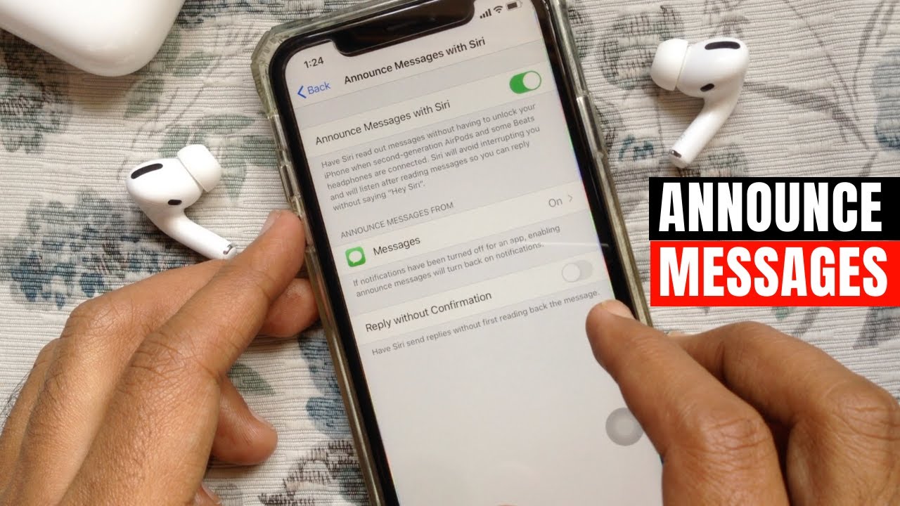 How to Make Your AirPods Read Your Messages? 2 How to Make Your AirPods Read Your Messages? 1