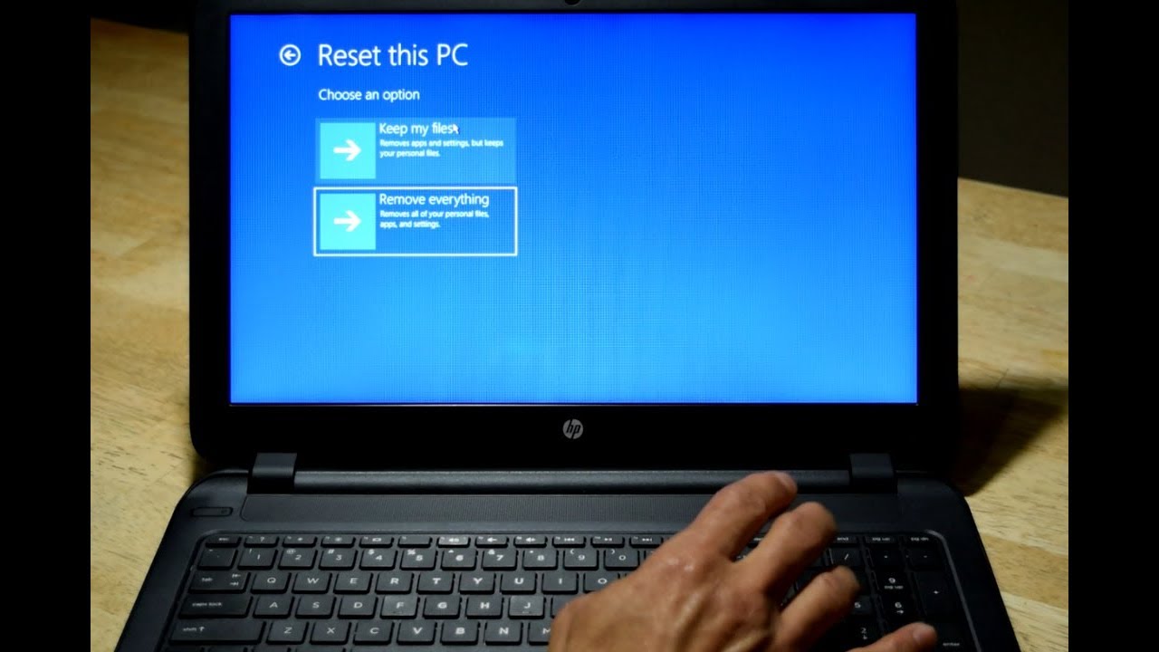 How to Factory Reset Your Hp Laptop? 2 How to Factory Reset Your Hp Laptop? 1