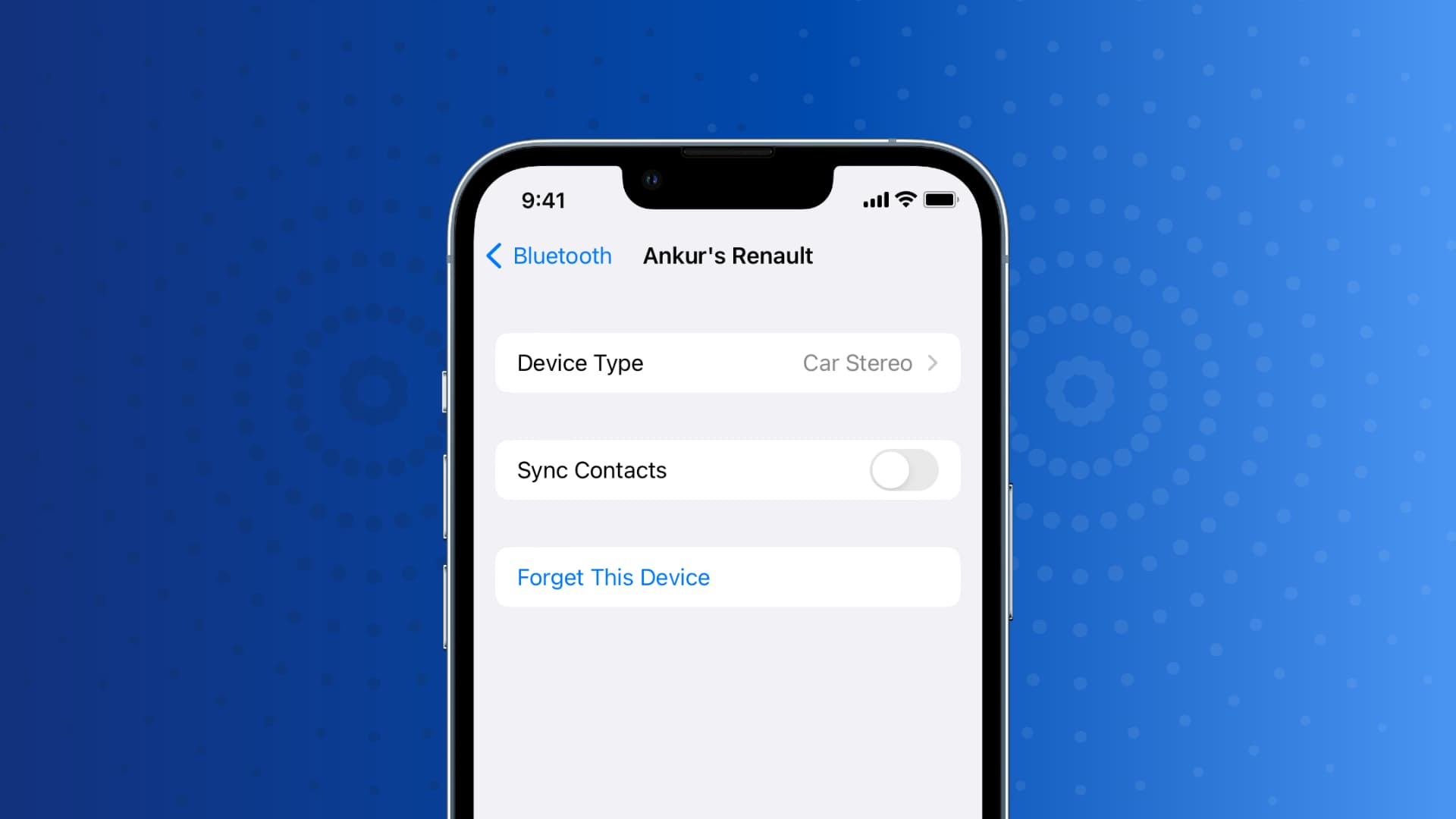 How to Undo a Forgotten iPhone Bluetooth Device? 2 How to Undo a Forgotten iPhone Bluetooth Device? 1