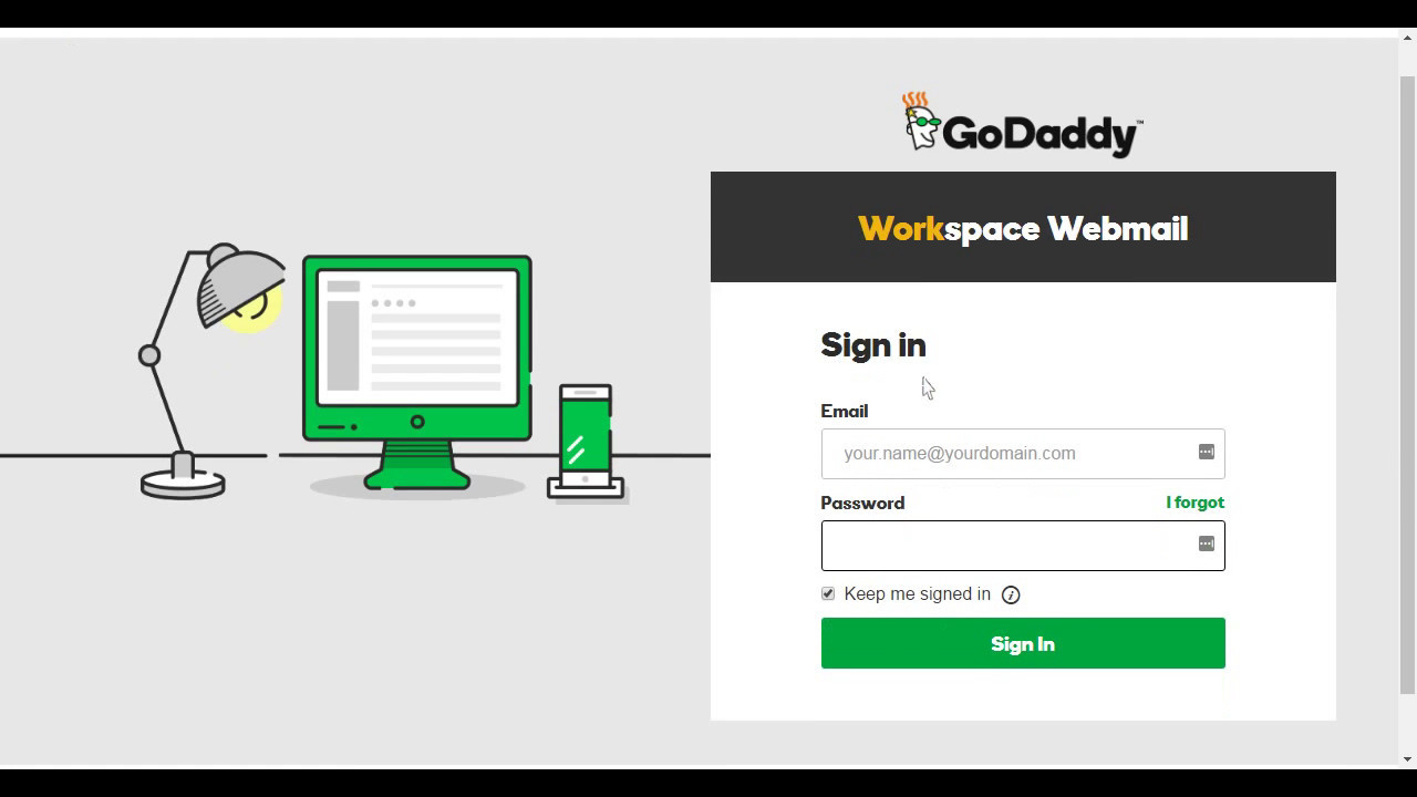 How to Log In to Your GoDaddy Email Account? 2 How to Log In to Your GoDaddy Email Account? 1