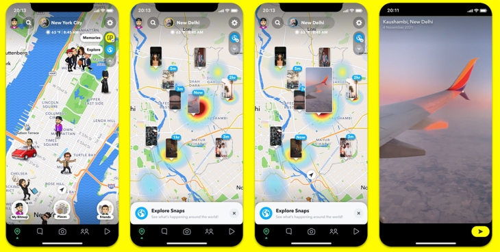 How to Open Snap Map on Snapchat? 2 How to Open Snap Map on Snapchat? 1