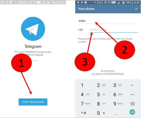 How to Create a Telegram Account? 4 How to Create a Telegram Account? 3