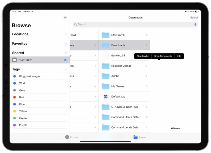 How to Access Windows 10 Shared Folder From iPad? 2 How to Access Windows 10 Shared Folder From iPad? 1