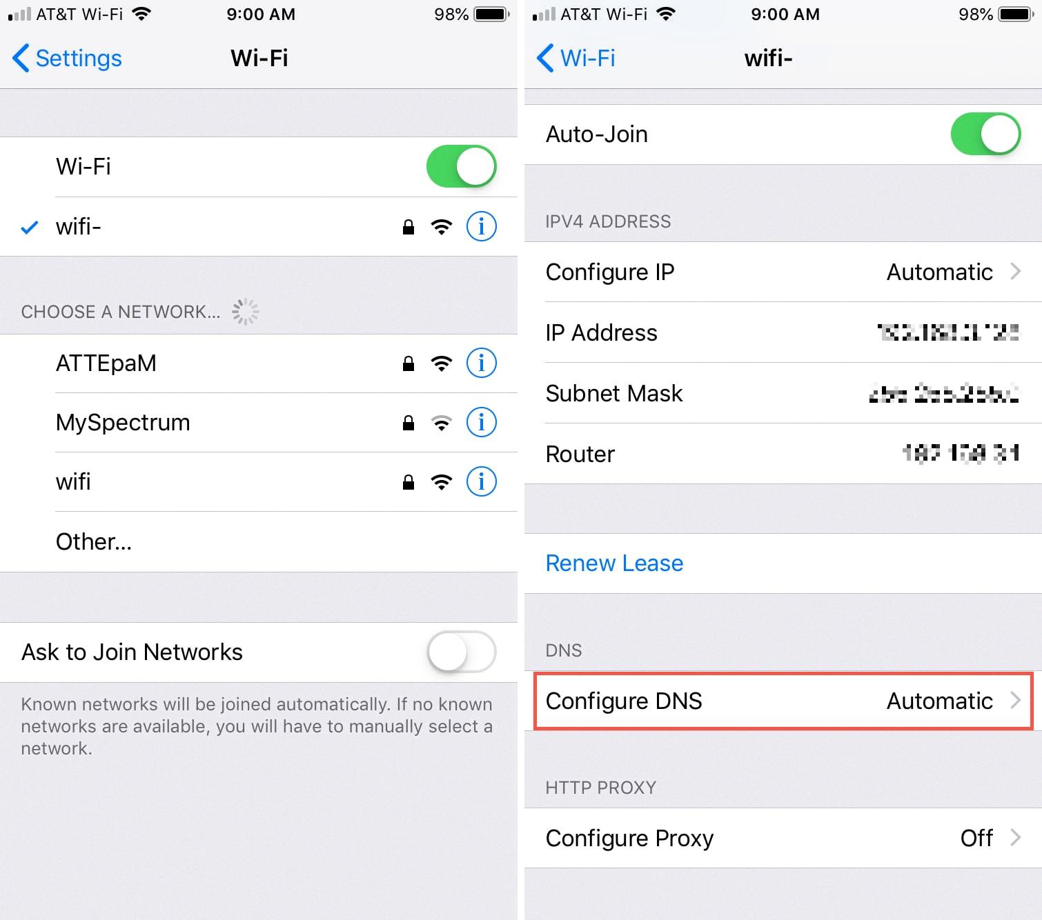 how to change dns on iphone how to change dns on iphone