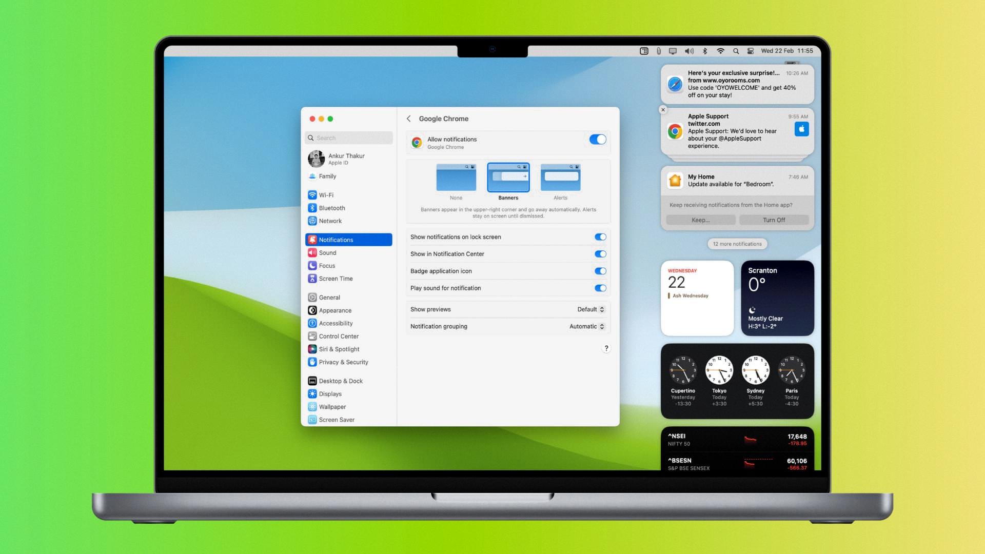 mac notification center not showing mac notification center not showing