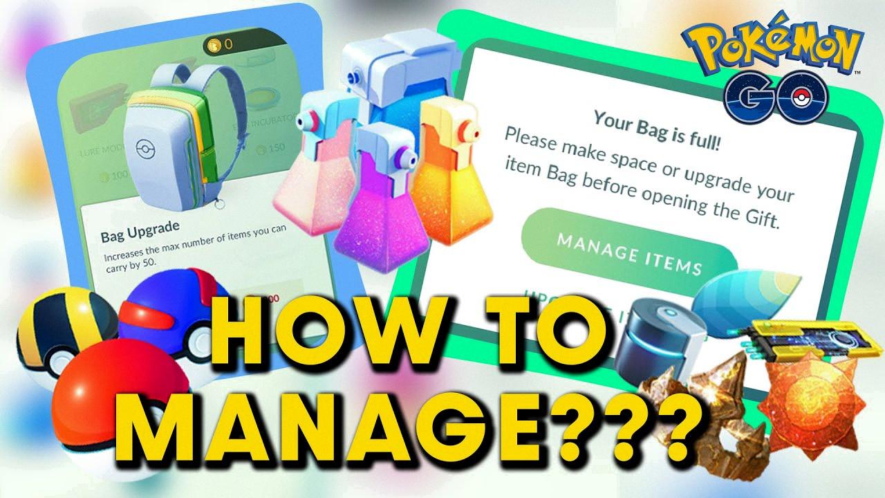 pokemon go item bag is full pokemon go item bag is full