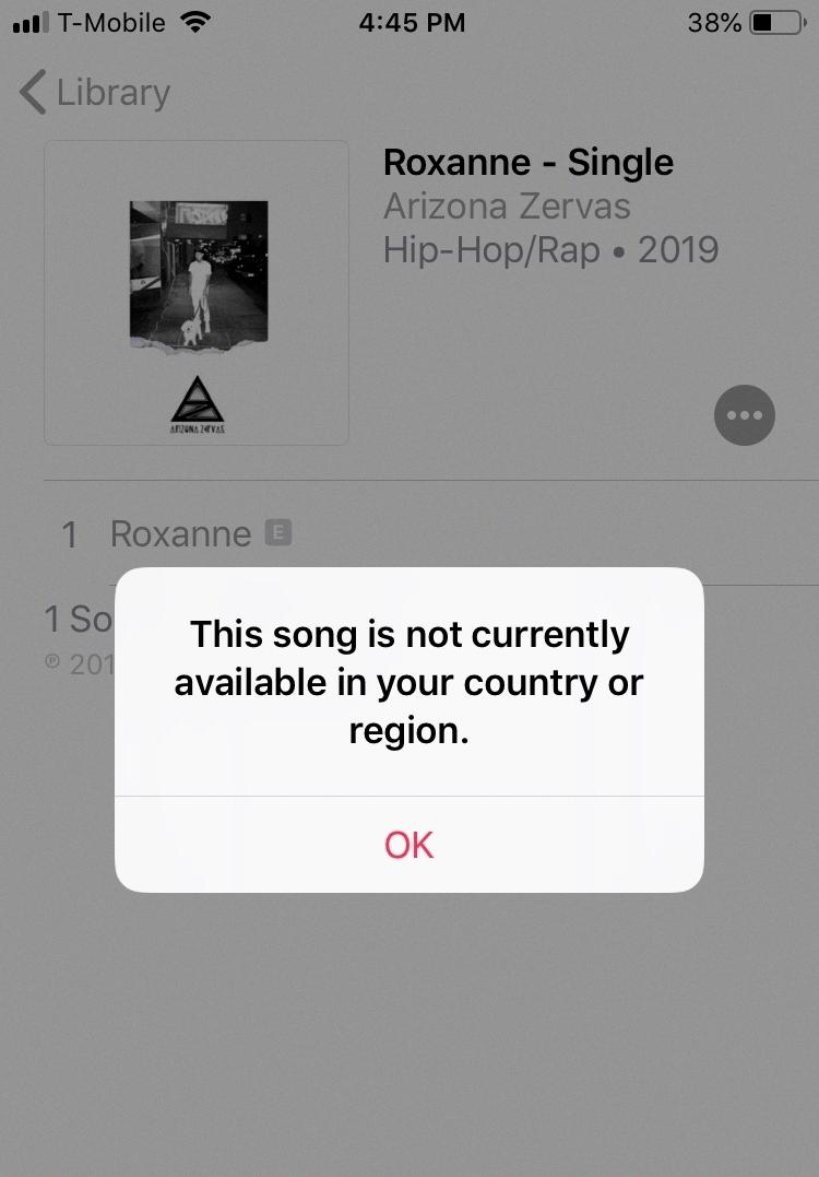this song is not available in your country or region this song is not available in your country or region
