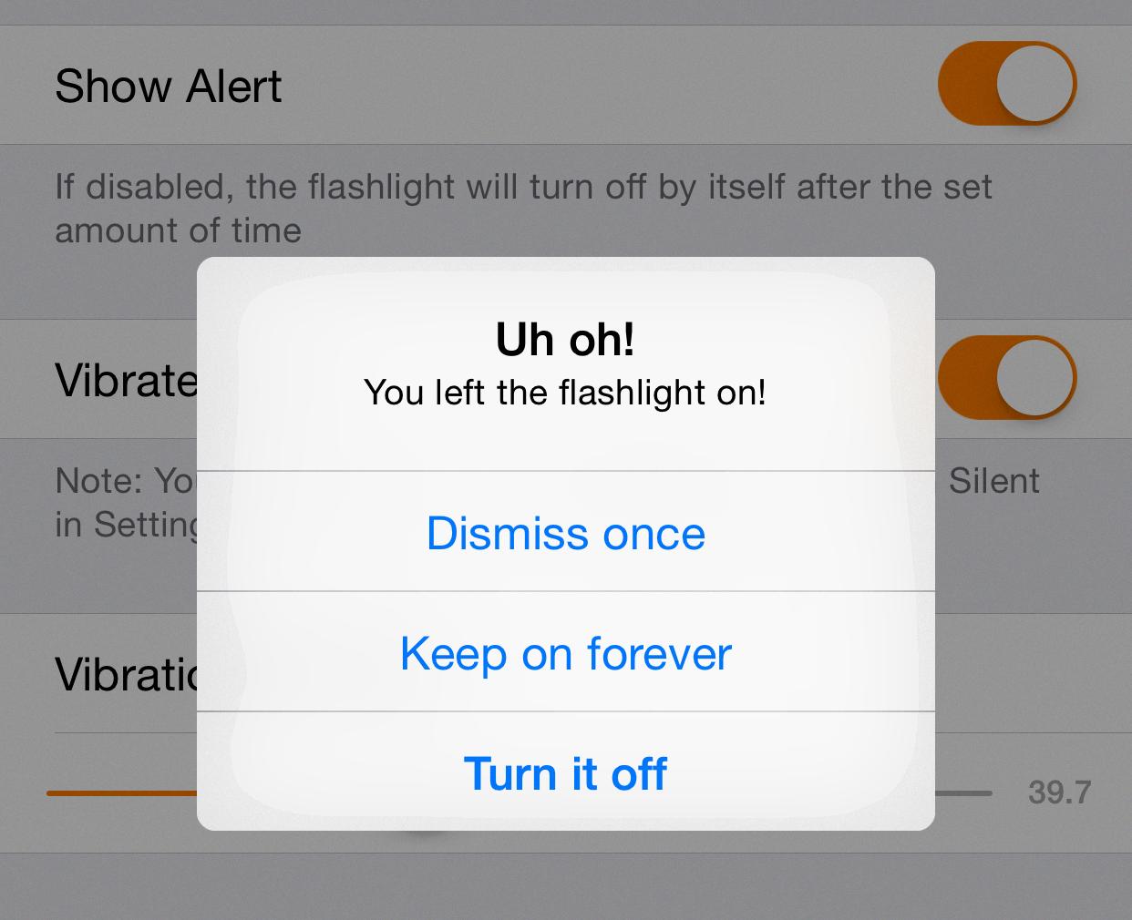 why is my flashlight disabled why is my flashlight disabled