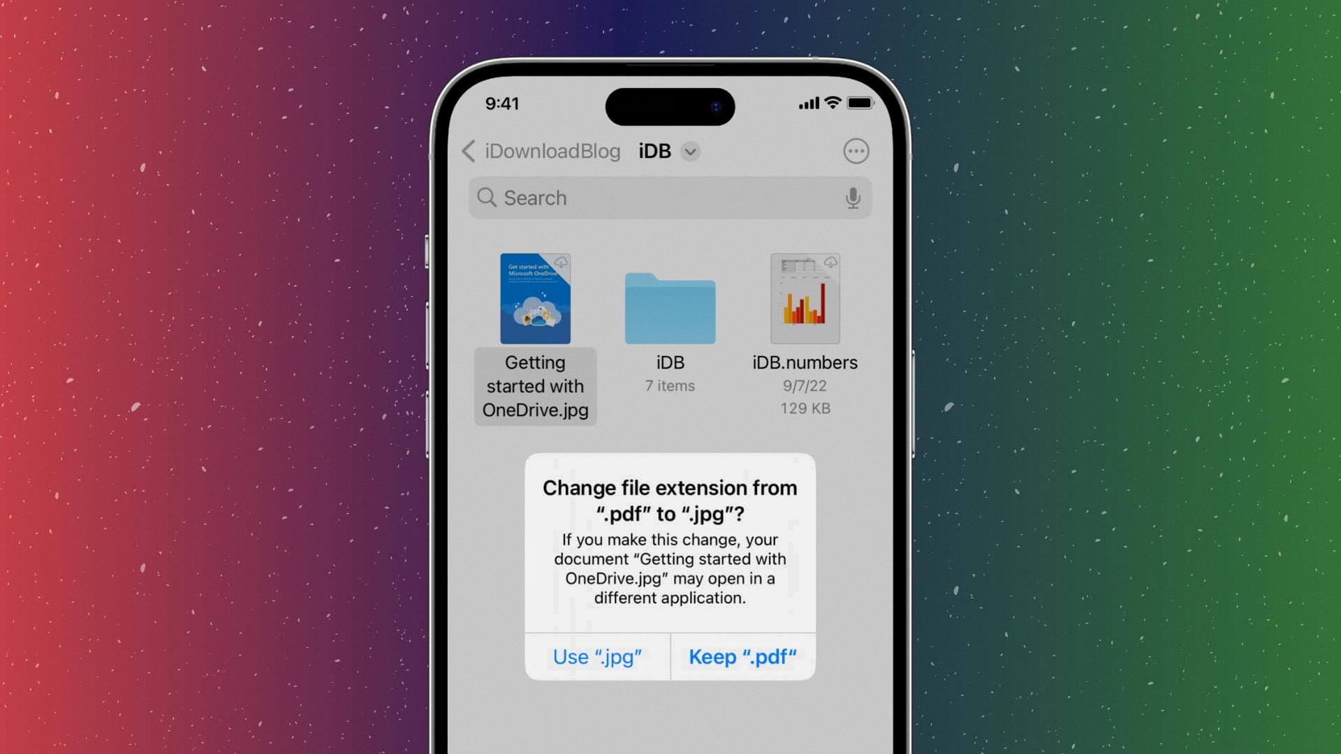 change file extension on iphone change file extension on iphone