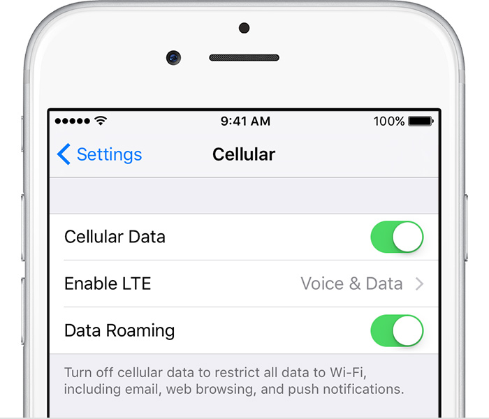 How to Troubleshoot iPhone 6 No Internet Connection? 2 How to Troubleshoot iPhone 6 No Internet Connection? 1