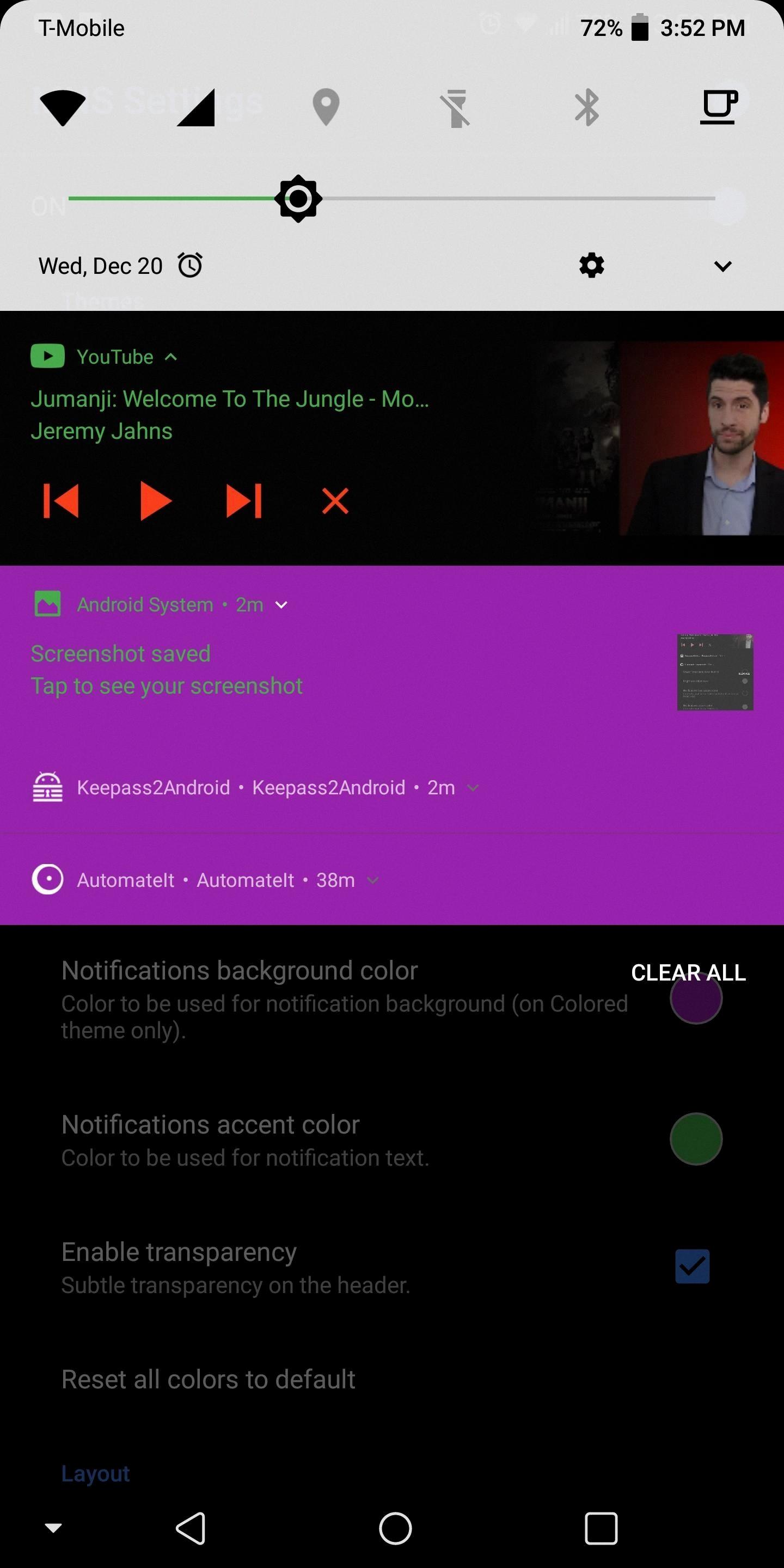 change notification color android change notification color android