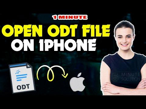 how to open odt file on iphone how to open odt file on iphone