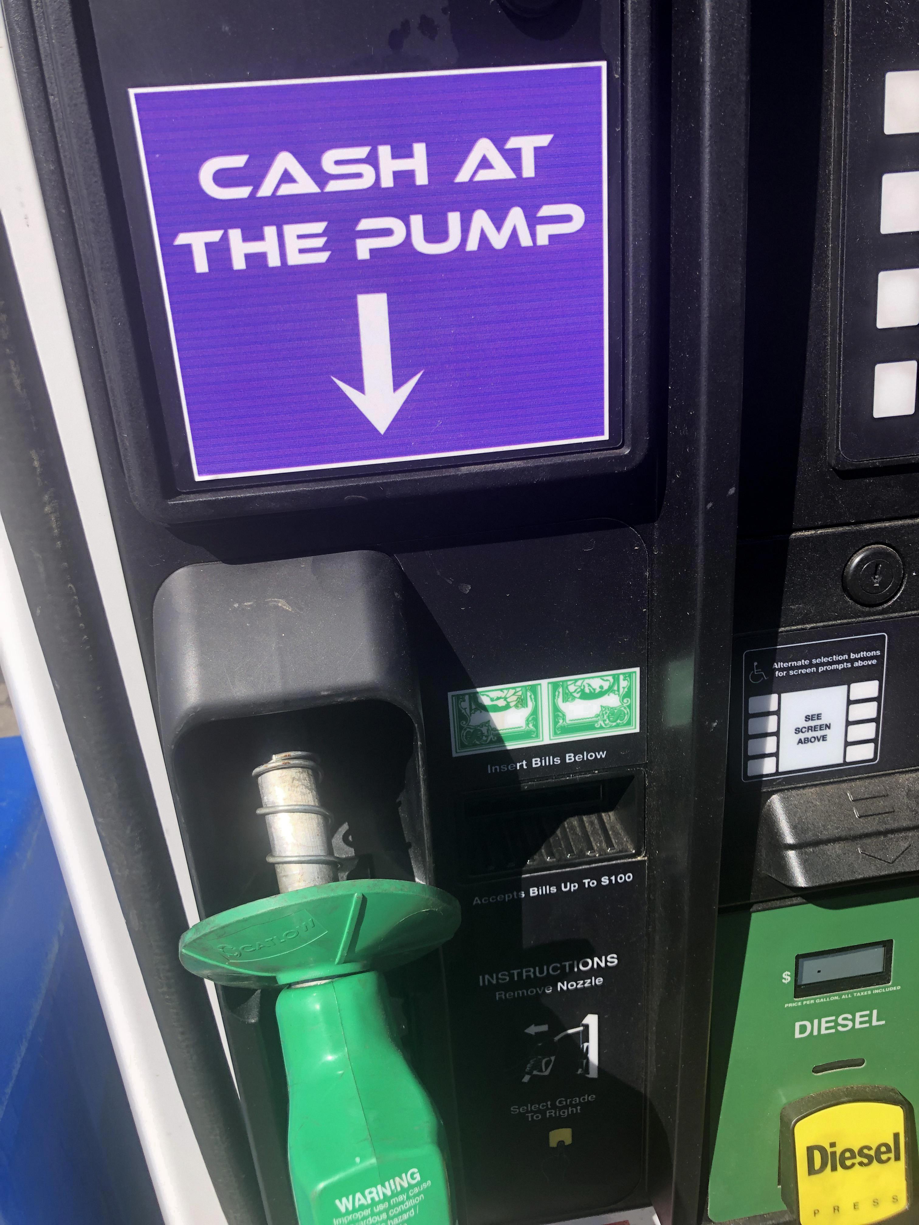 how to pay for gas with cash how to pay for gas with cash