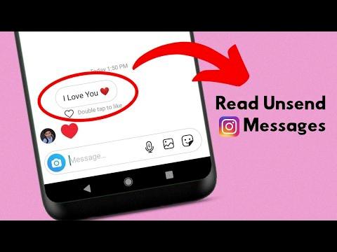 how to see unsend messages on instagram how to see unsend messages on instagram