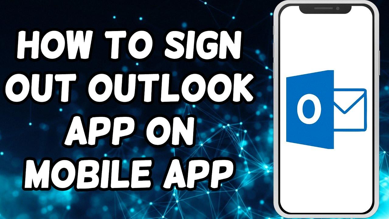 how to sign out from outlook how to sign out from outlook