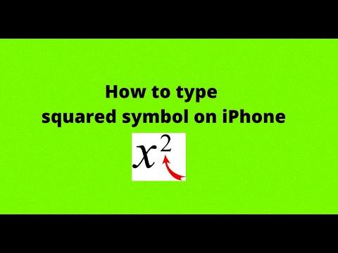 how to type squared on iphone how to type squared on iphone
