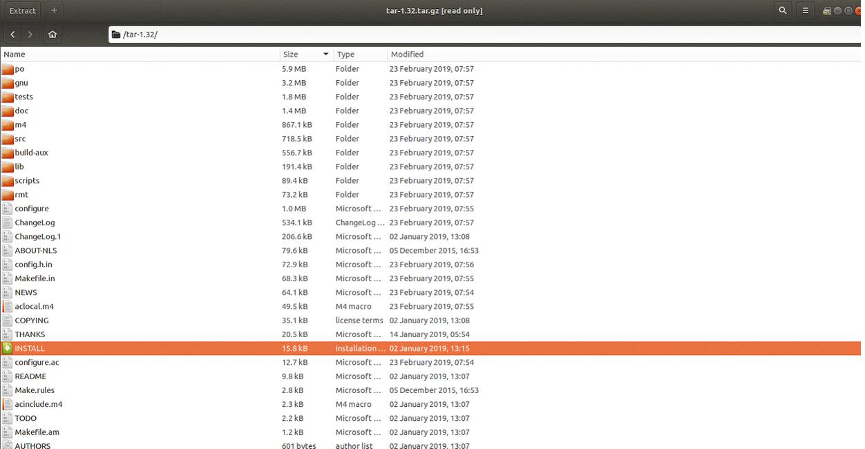 install tar gz install tar gz
