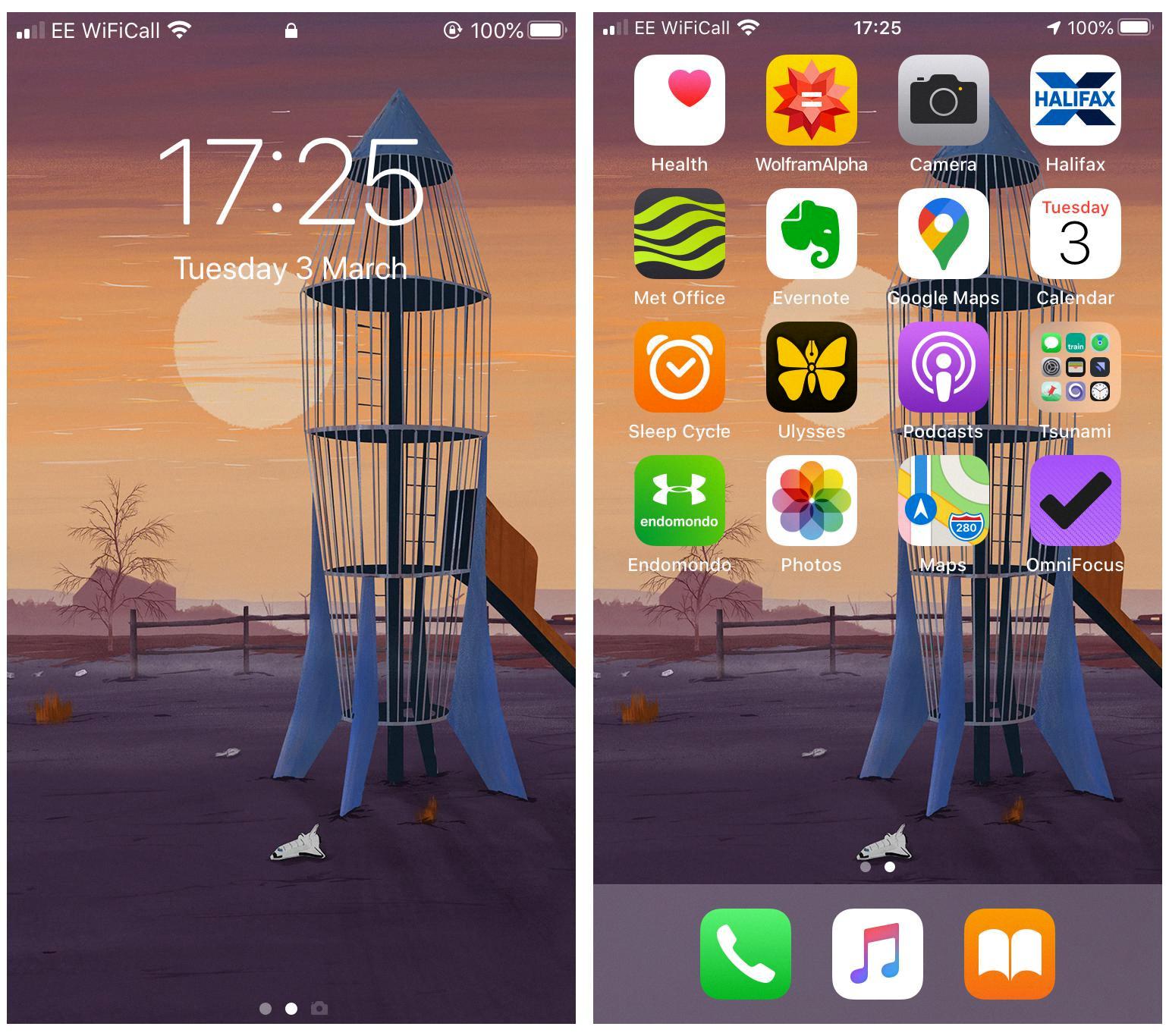 lock home screen lock home screen